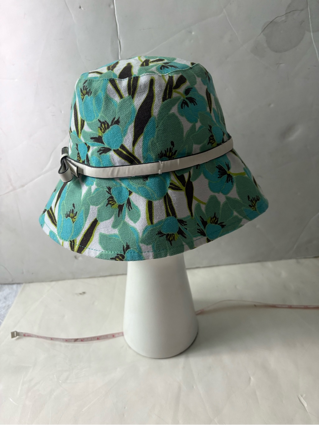 Floral Bucket Hat - Aqua Floral